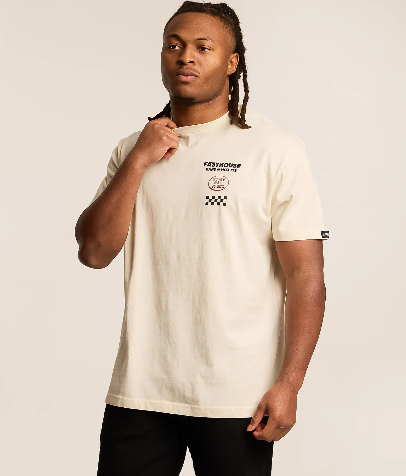 Tops|Graphic T-Shirts | Fasthouse Pursuit T-Shirt Natural