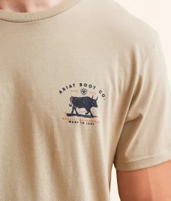 Ariat Quality Bull T-Shirt Winter Twig Discount