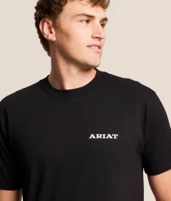 Ariat Quality Made Bronc T-Shirt Black Discount