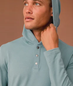Tops | Outpost Makers Quarter Snap Hoodie Citadel