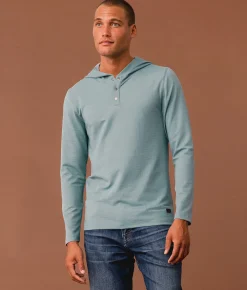 Tops | Outpost Makers Quarter Snap Hoodie Citadel