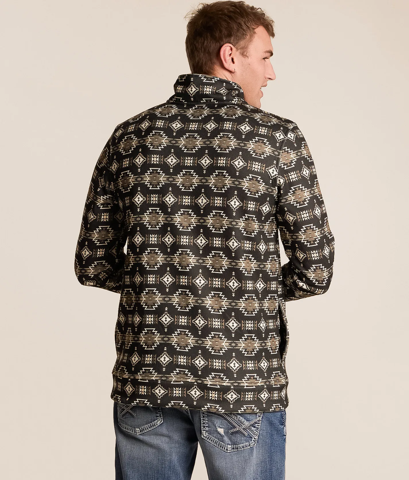 Departwest Quarter Snap Pullover Jet Set Discount