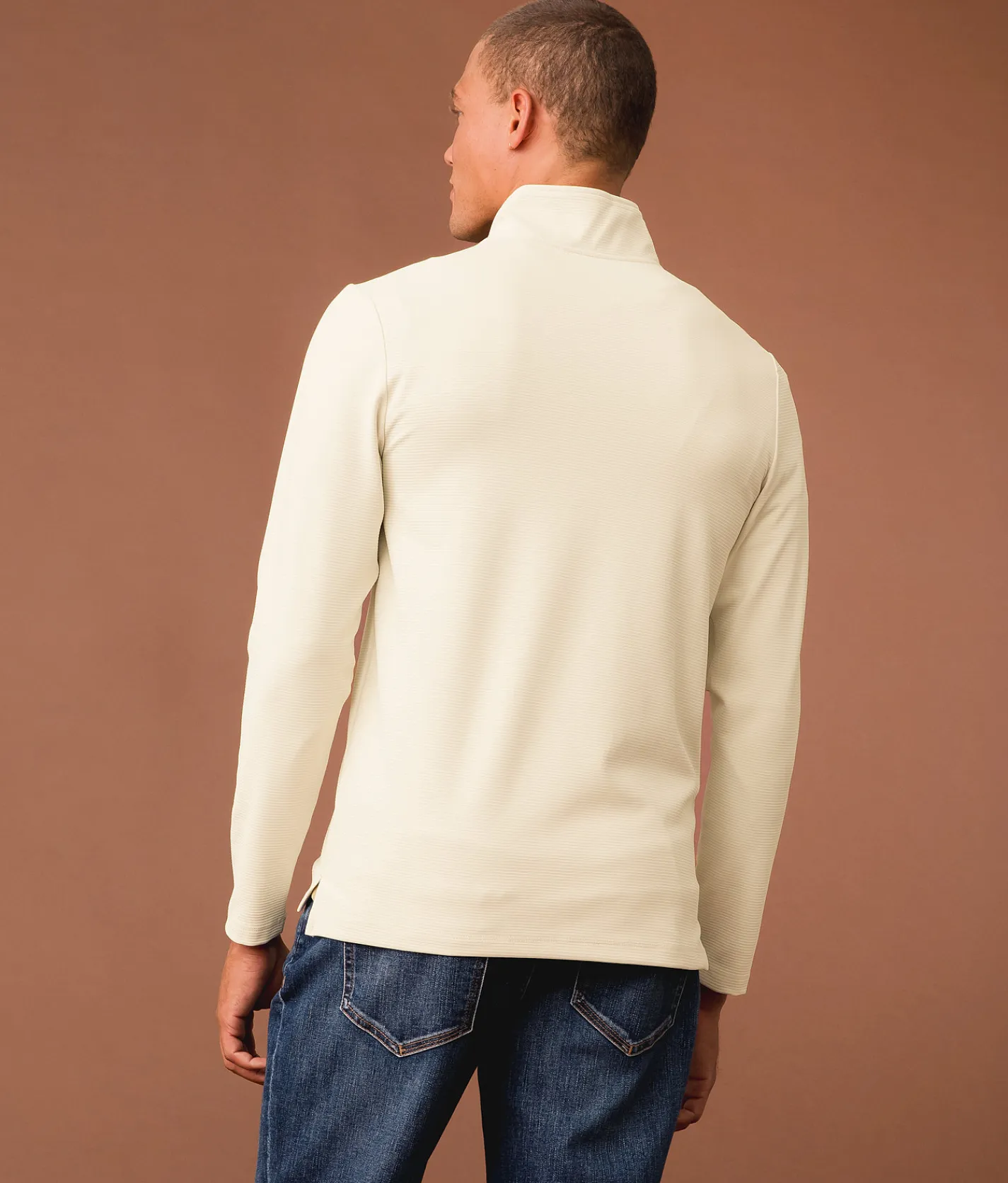 Outpost Makers Quarter Zip Performance Pullover Birch Best