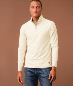 Outpost Makers Quarter Zip Performance Pullover Birch Best