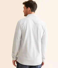 Activewear | Outpost Makers Quarter Zip Pullover Quite Gray