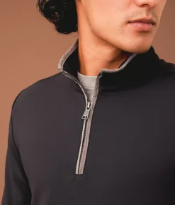 Outpost Makers Quarter Zip Pullover Black Best