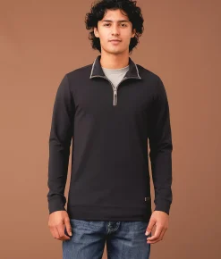 Outpost Makers Quarter Zip Pullover Black Best