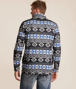 Tops | Departwest Quarter Zip Pullover Black