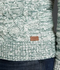 Outpost Makers Quarter Zip Sweater June Bug Combo Outlet