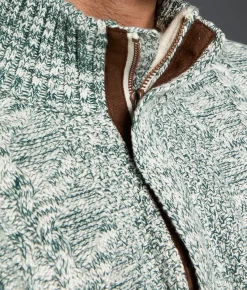 Outpost Makers Quarter Zip Sweater June Bug Combo Outlet