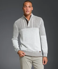 Tops | Outpost Makers Quarter Zip Sweater Marshmellow