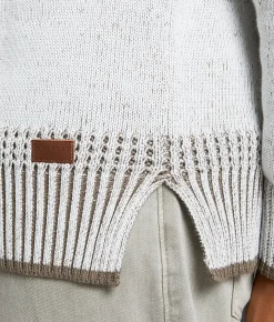 Tops | Outpost Makers Quarter Zip Sweater Marshmellow