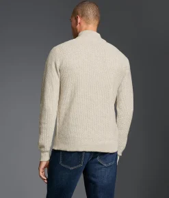 Tops | Outpost Makers Quarter Zip Sweater Oatmeal Combo