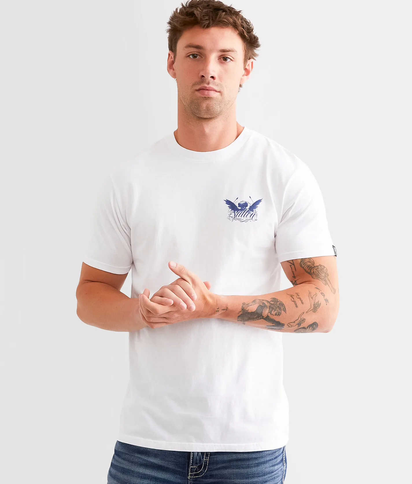 Graphic T-Shirts | Sullen Querubin T-Shirt Jet Black