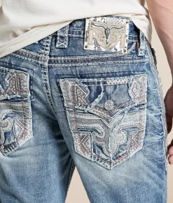 Rock Revival Jeans|Bottoms | Rock Revival Quill Boot Stretch Jean Quill B202