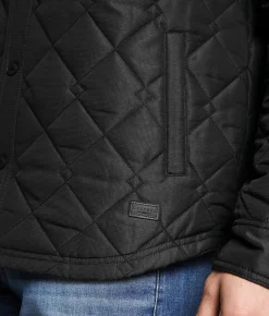 Tops|Coats & Jackets | Outpost Makers Quilted Shacket Black
