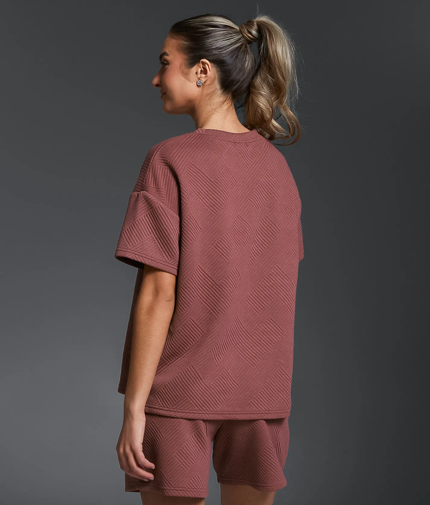 Tops | Buckle Black Quilted Top Rose Brown