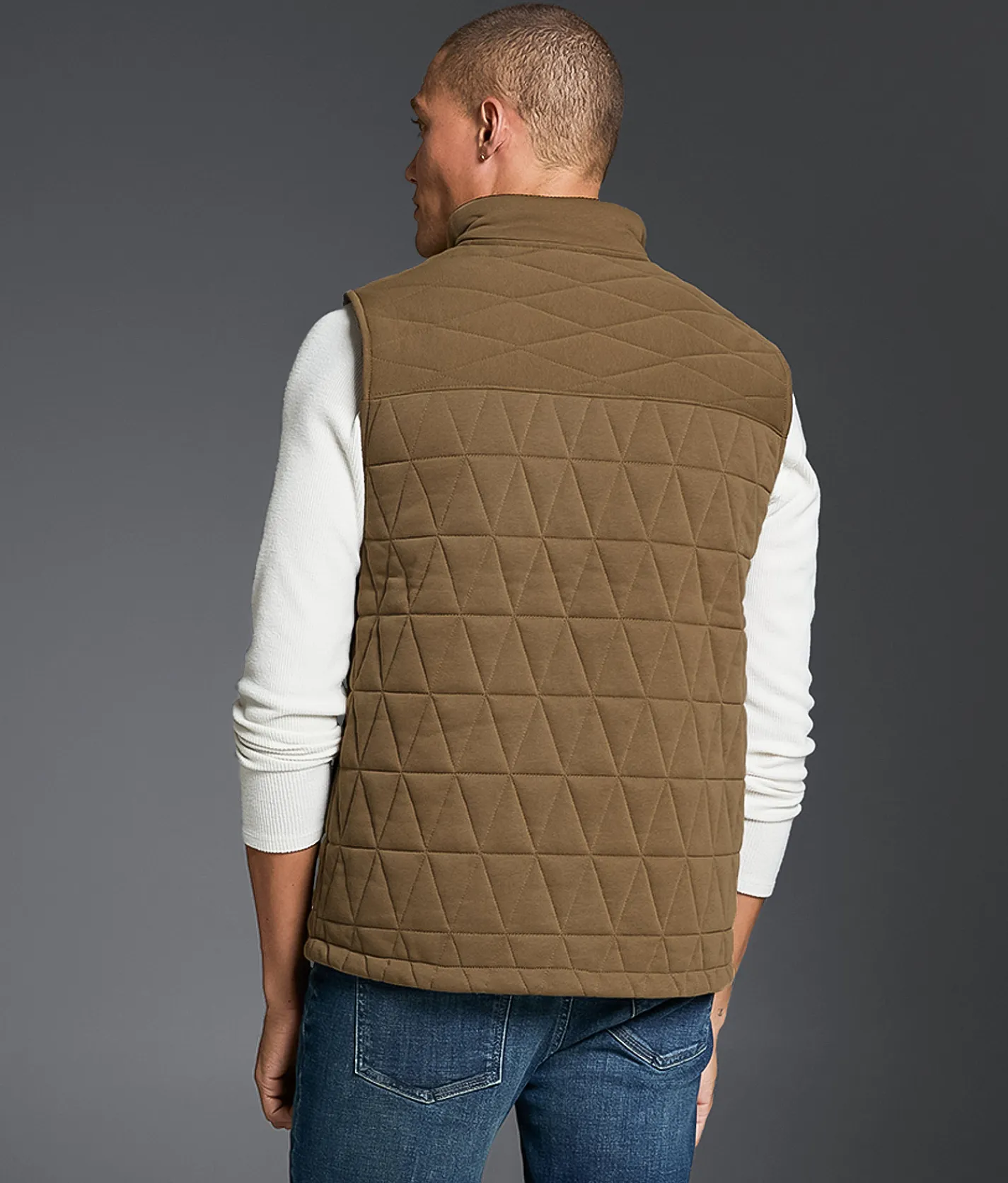 Tops|Coats & Jackets | Outpost Makers Quilted Vest Brown