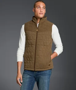 Tops|Coats & Jackets | Outpost Makers Quilted Vest Brown