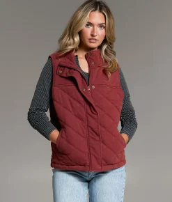 BKE Quilted Vest Sable Online