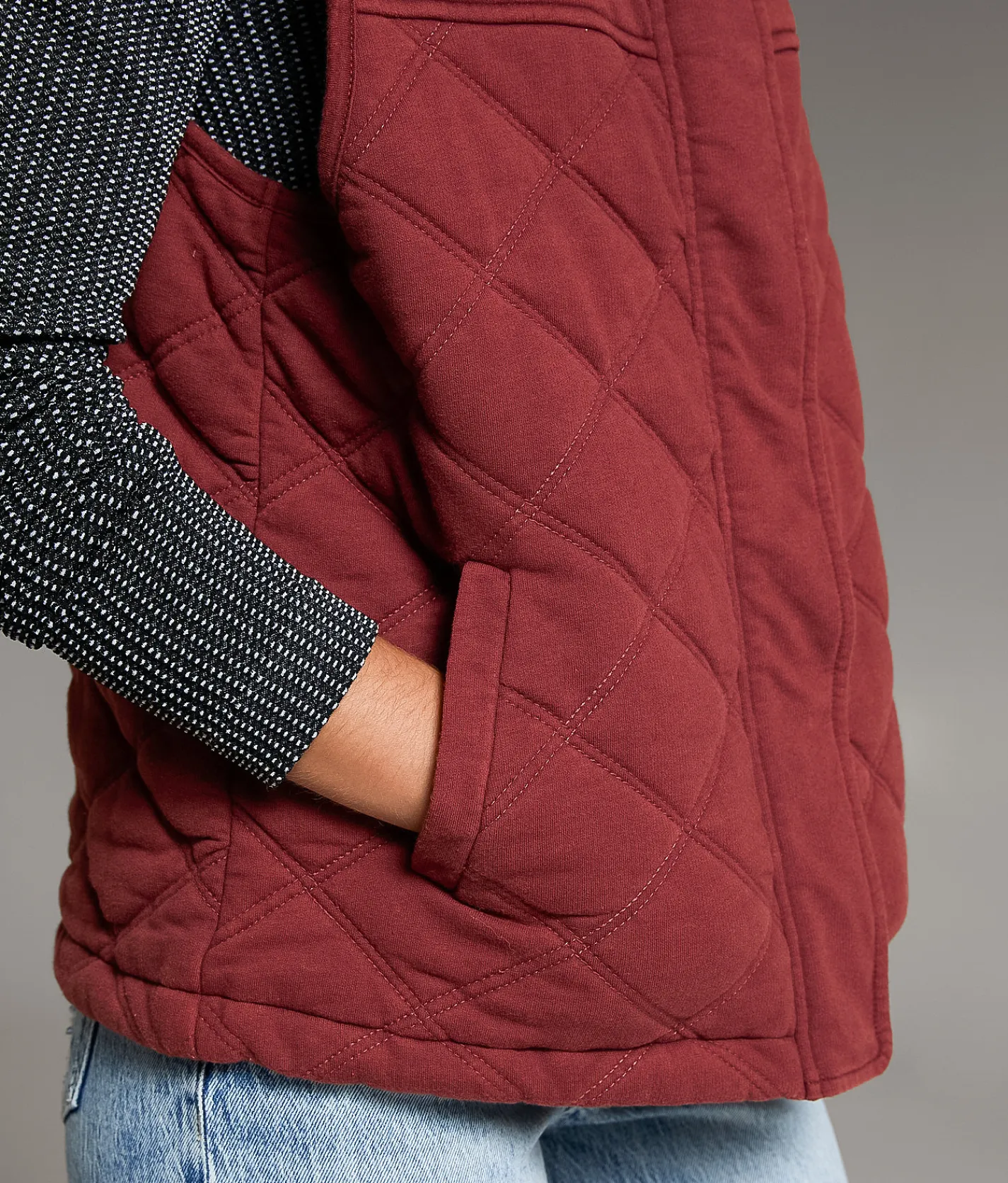 BKE Quilted Vest Sable Online