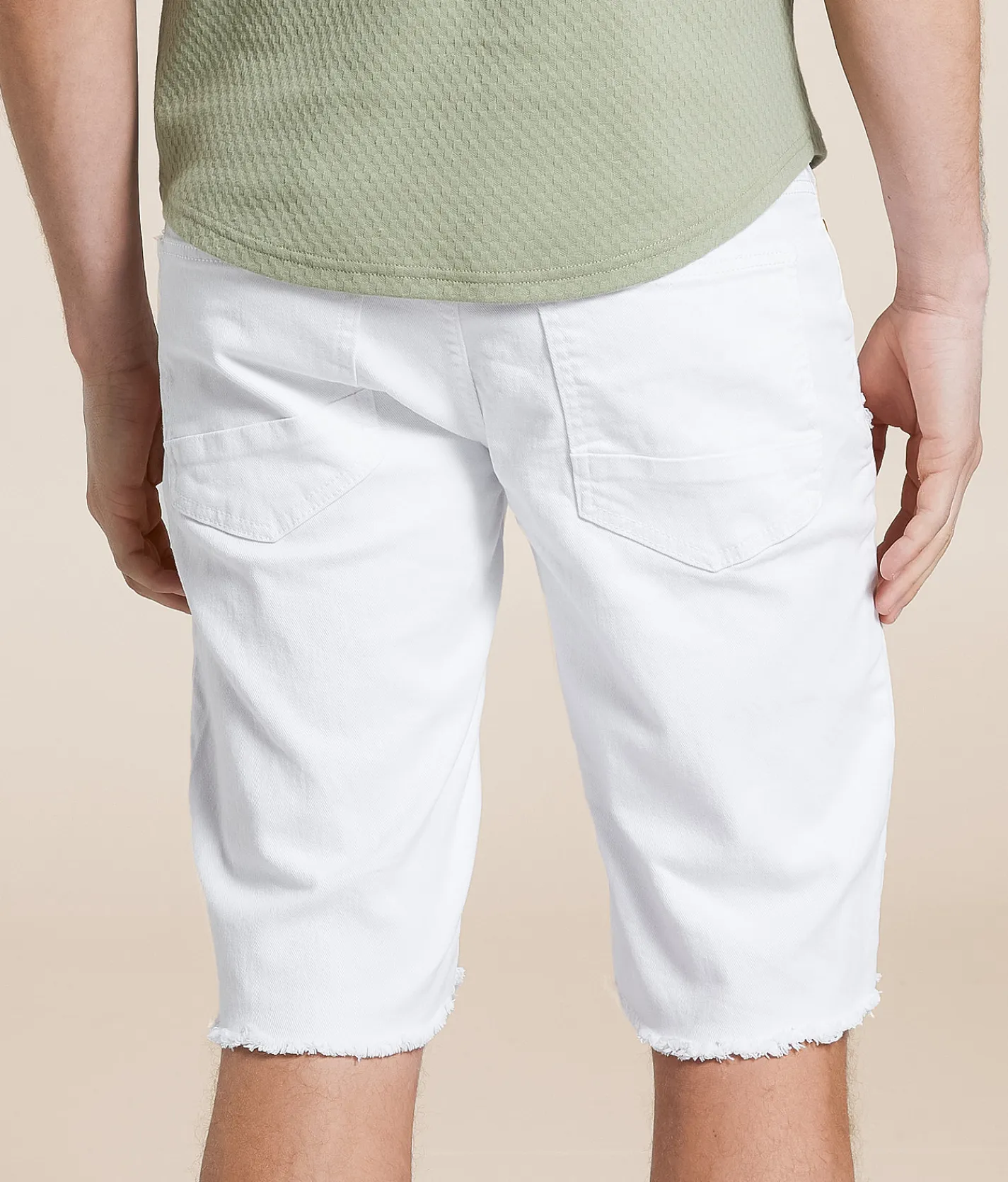 Bottoms | Smoke Rise® 12" Stretch Short White
