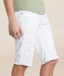 Smoke Rise® 12" Stretch Short White Outlet