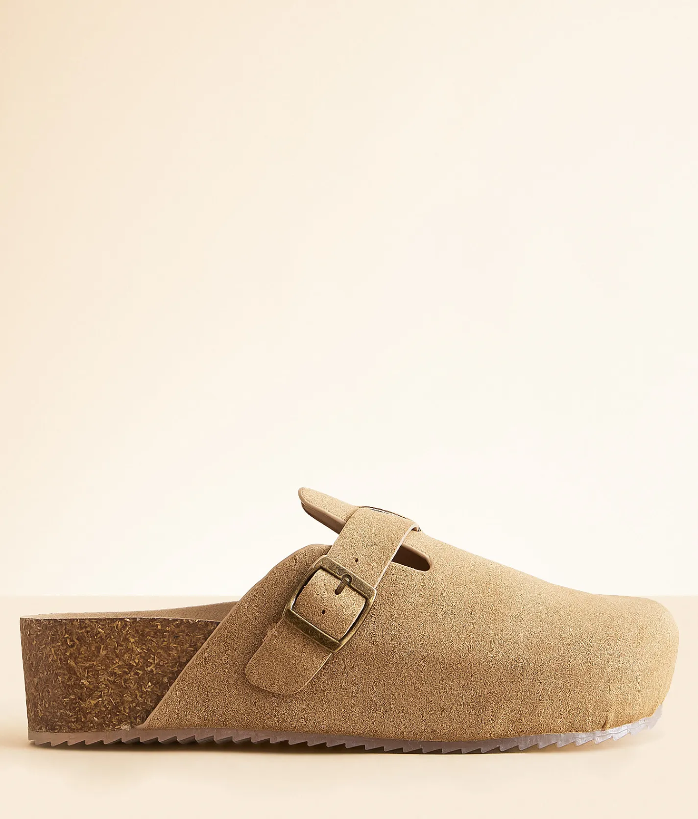 Shoes | Mia Qwest Platform Clog Taupe