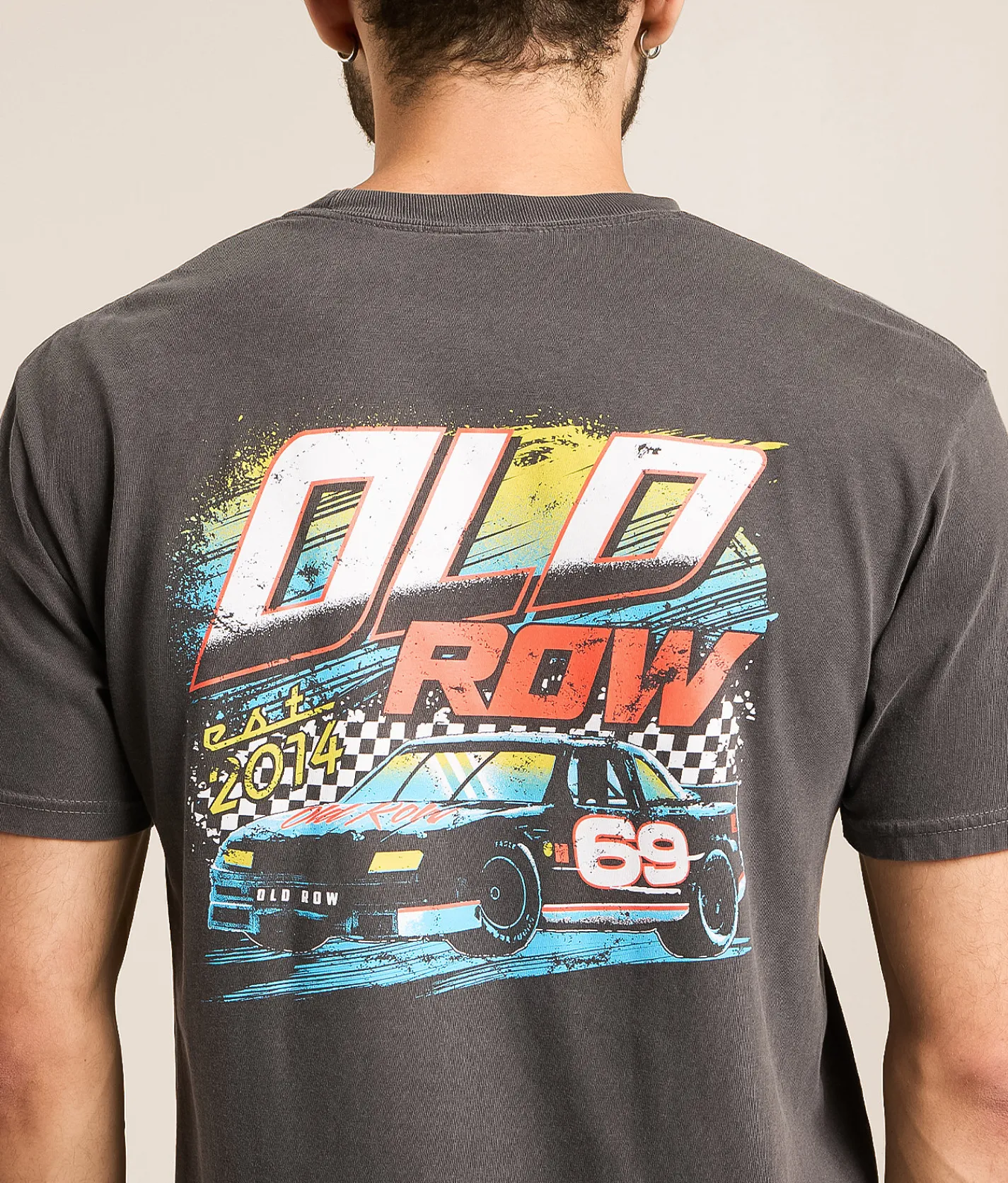 Old Row Racing T-Shirt Pepper New