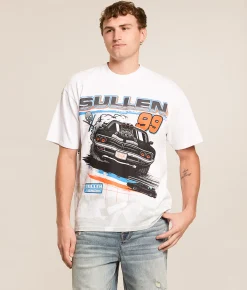 Tops|Graphic T-Shirts | Sullen Racing T-Shirt White