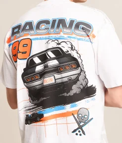 Tops|Graphic T-Shirts | Sullen Racing T-Shirt White