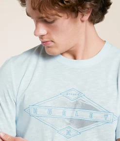 Tops|Graphic T-Shirts | Hurley Radiant T-Shirt Seahaze
