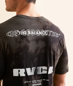 RVCA Radiate Sport T-Shirt Washed Black Sale