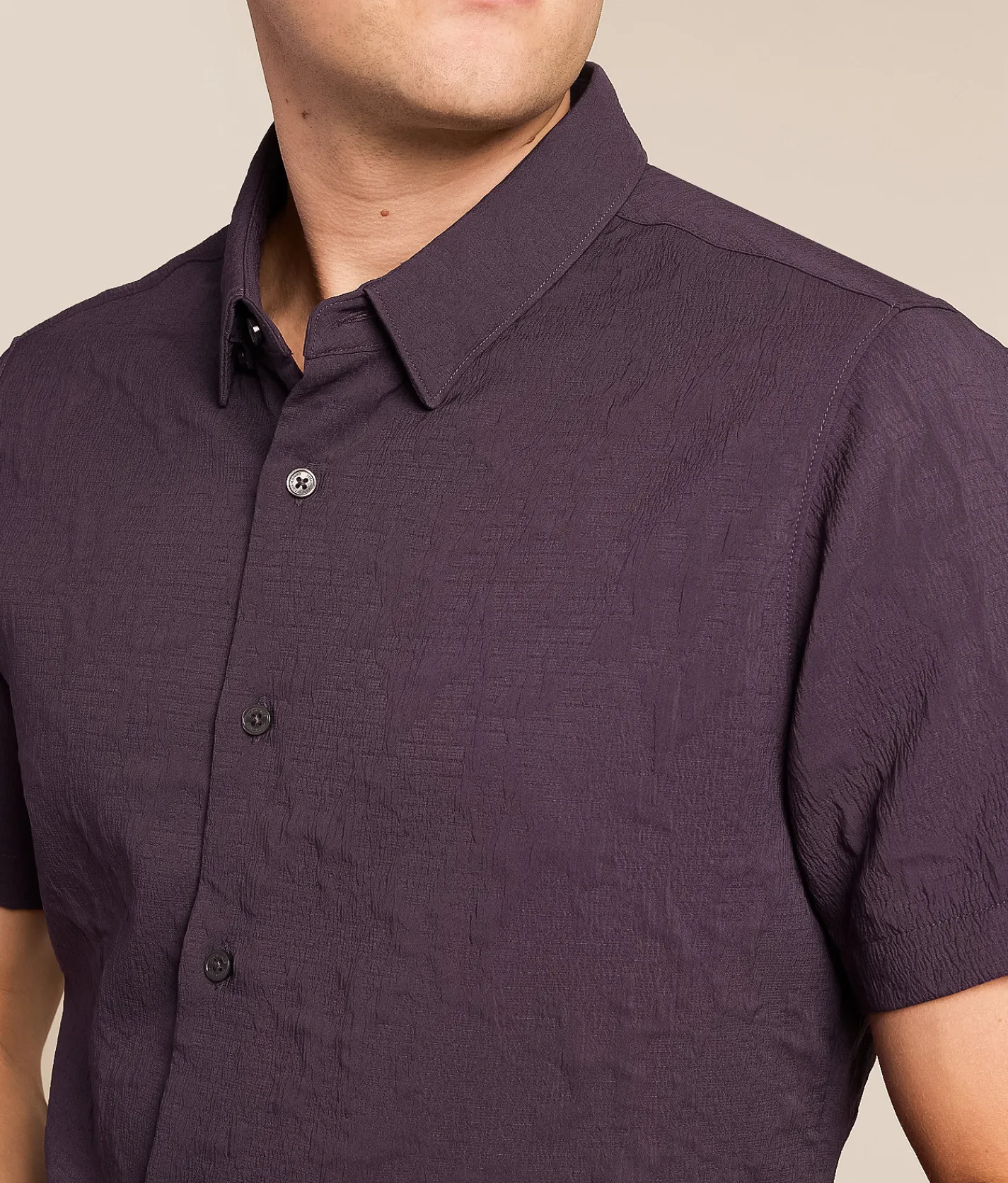 Tops | 7Diamonds Rafael Shirt Eggplant