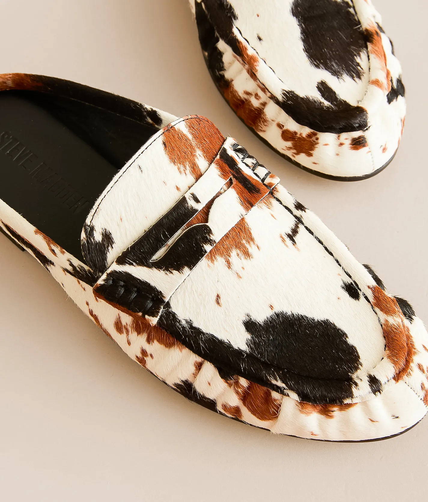 Shoes | Steve Madden Rafe Loafer Mule Cow