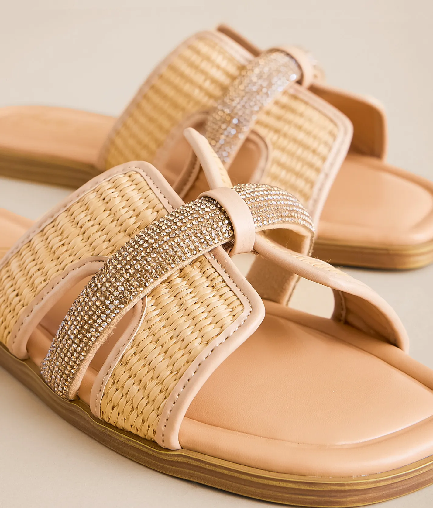 Muse & Co. Raffia Glitz Sandal Natural Online