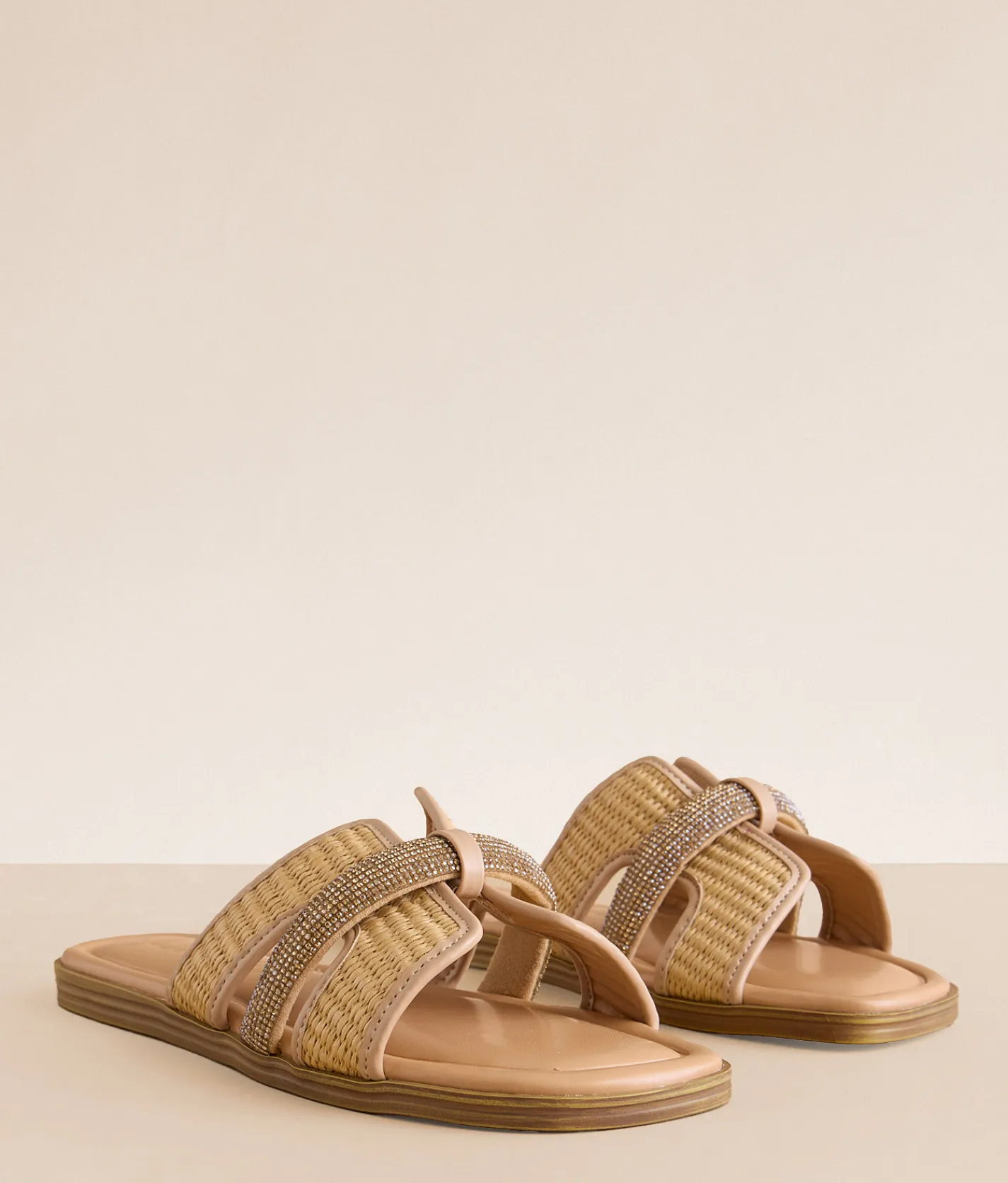 Muse & Co. Raffia Glitz Sandal Natural Online