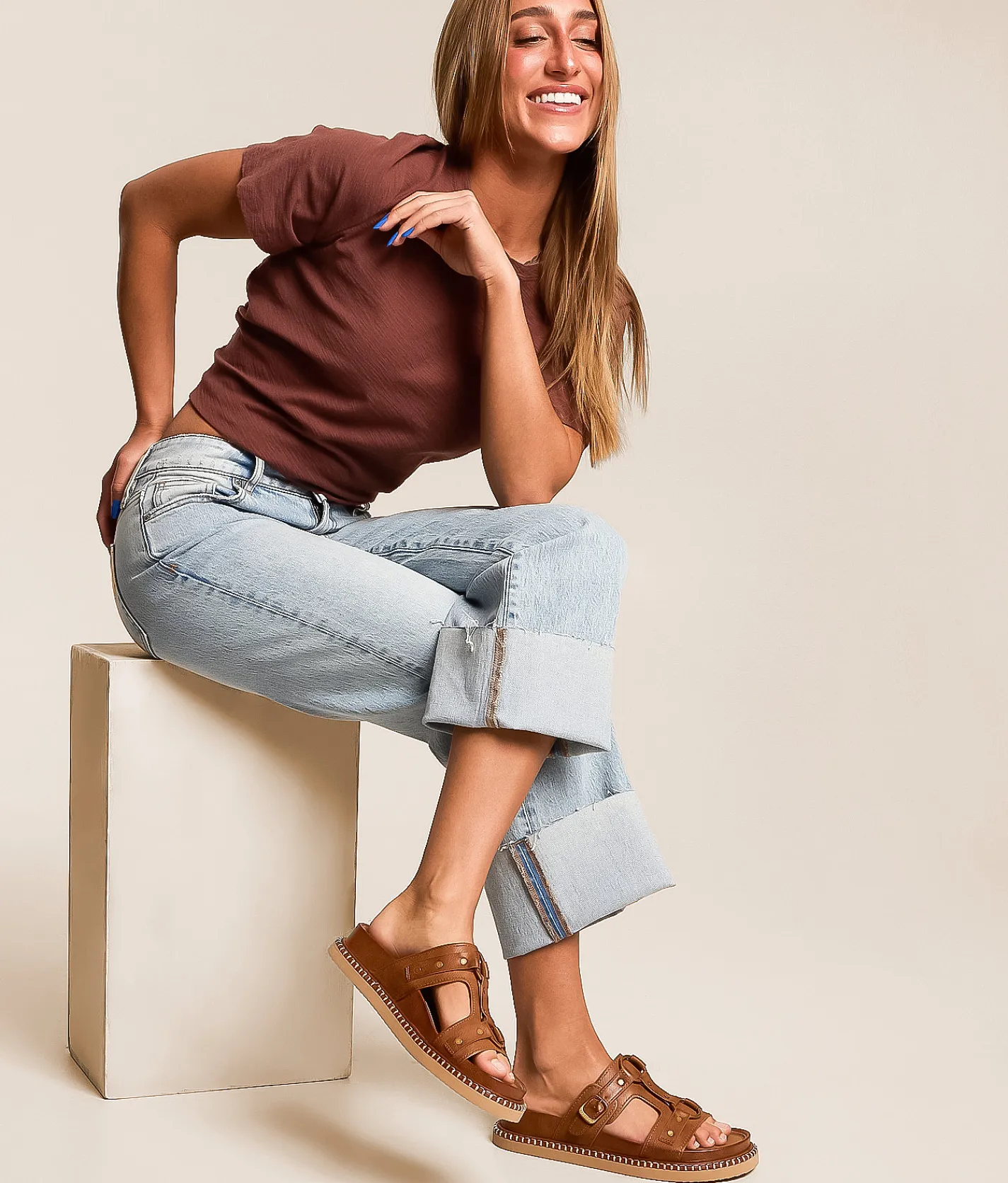 Shoes | Frye and Co. Ramblyn Harness Sandal Caramel