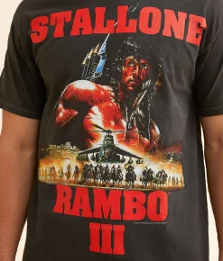 Screen Stars Rambo™ III T-Shirt Black Best