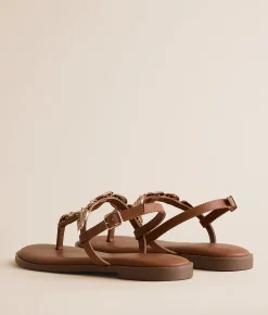 Soda Ramlans Sandal Lt Tan Hot