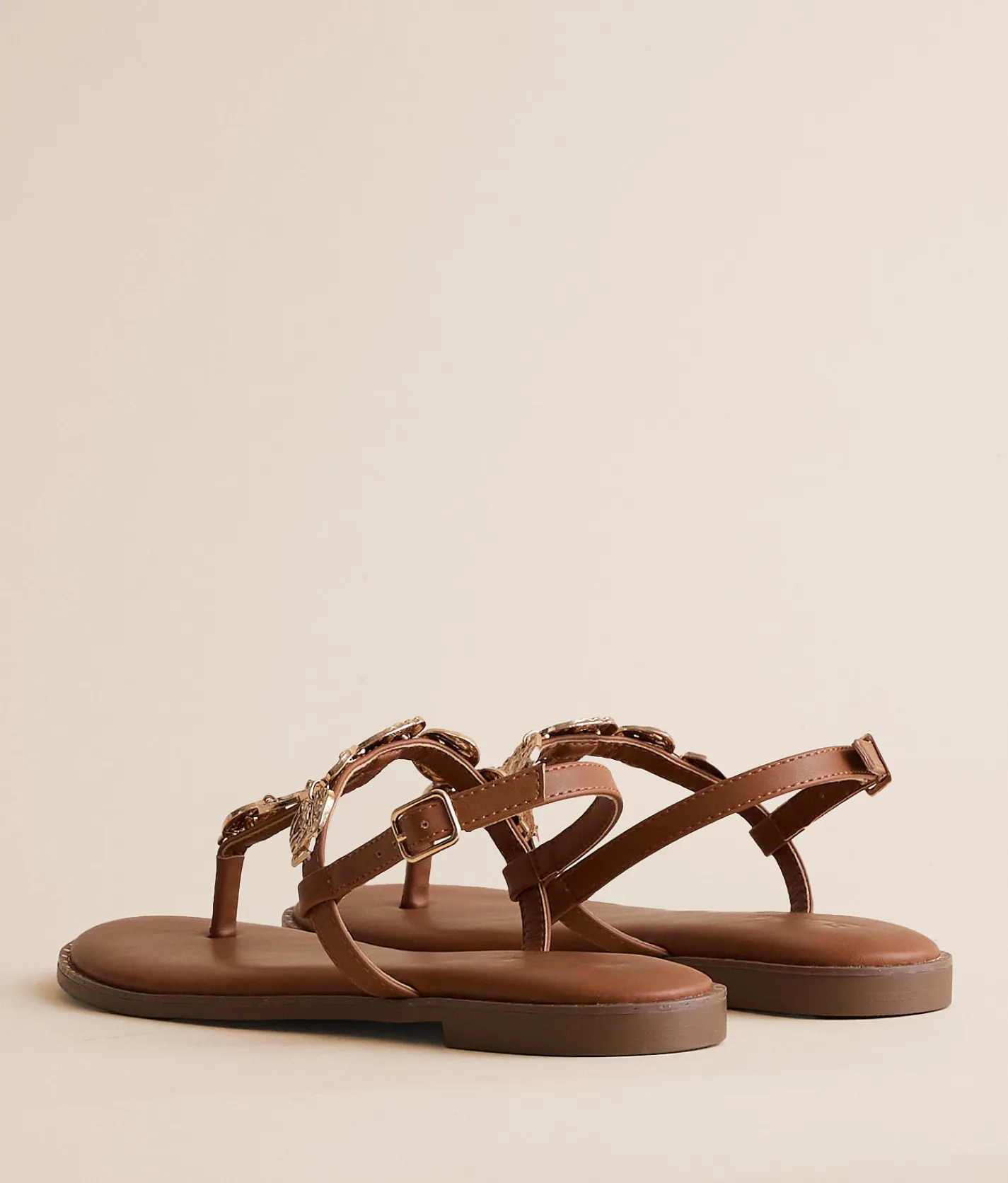 Soda Ramlans Sandal Lt Tan Hot