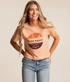 Kimes Ranch Rancher T-Shirt Peach Online