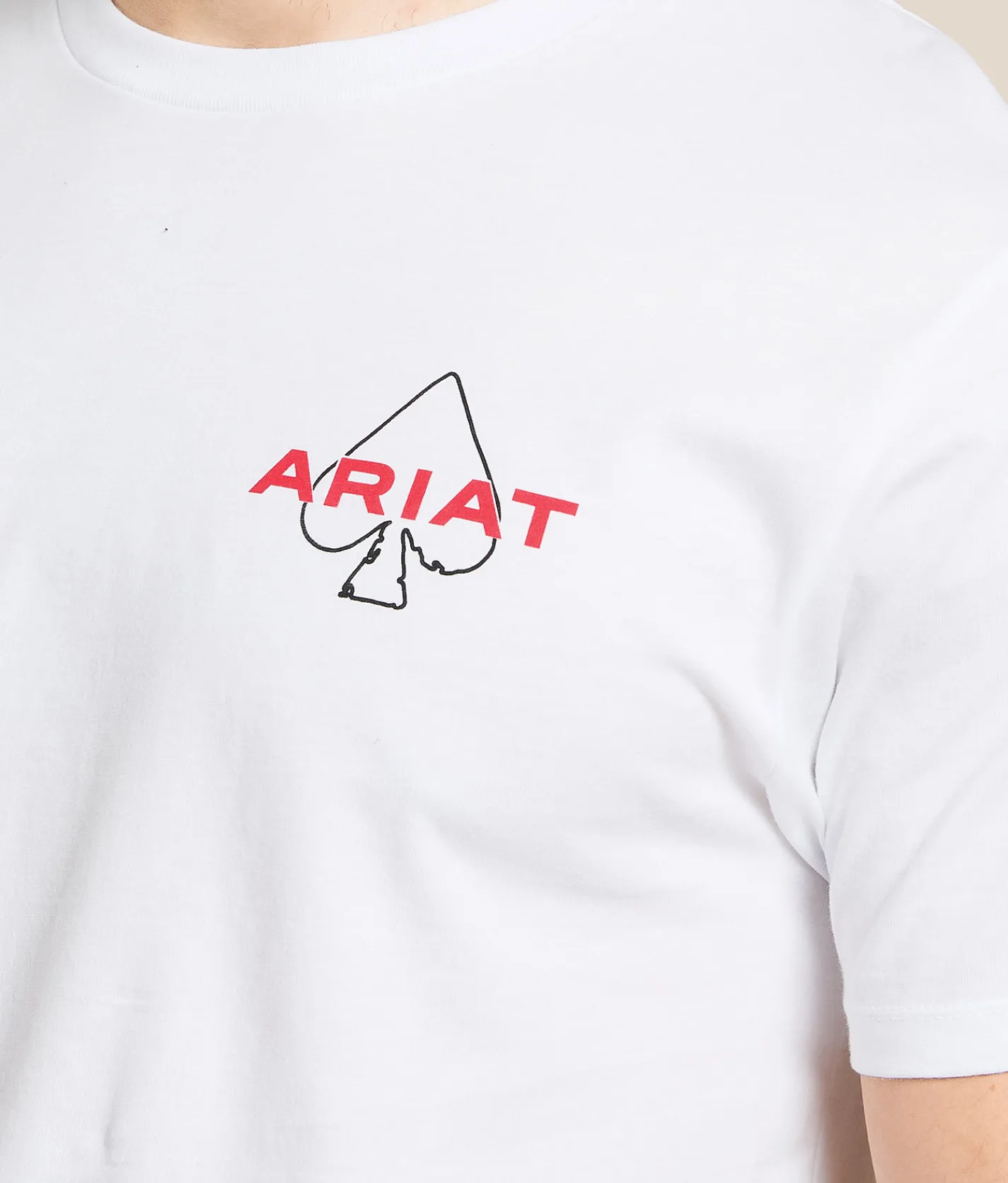 Graphic T-Shirts | Ariat Ranch Royalty T-Shirt White