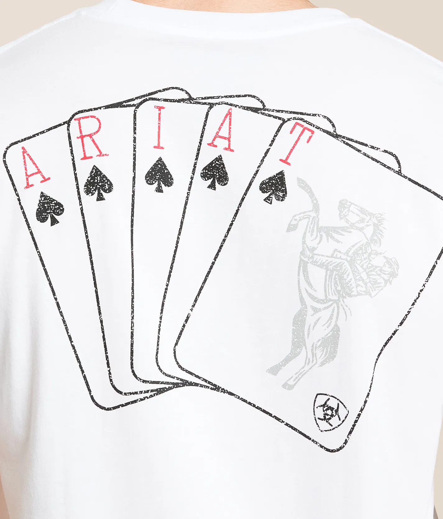 Graphic T-Shirts | Ariat Ranch Royalty T-Shirt White