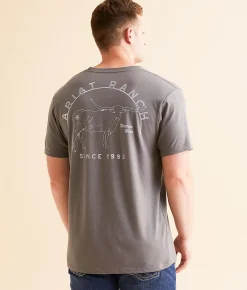 Ariat Ranch T-Shirt Smoked Pearl Hot