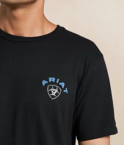 Ariat Ranger Rope Circle T-Shirt Black Best