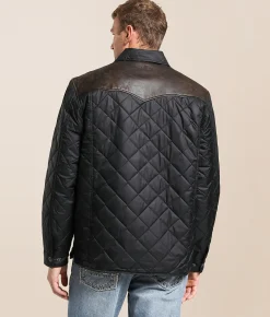 STS Ransom Quilted Leather Jacket Black Best