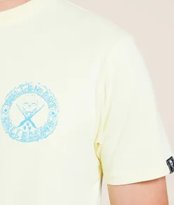 Graphic T-Shirts | Sullen Rasta Slime Badge T-Shirt Elfin Yellow