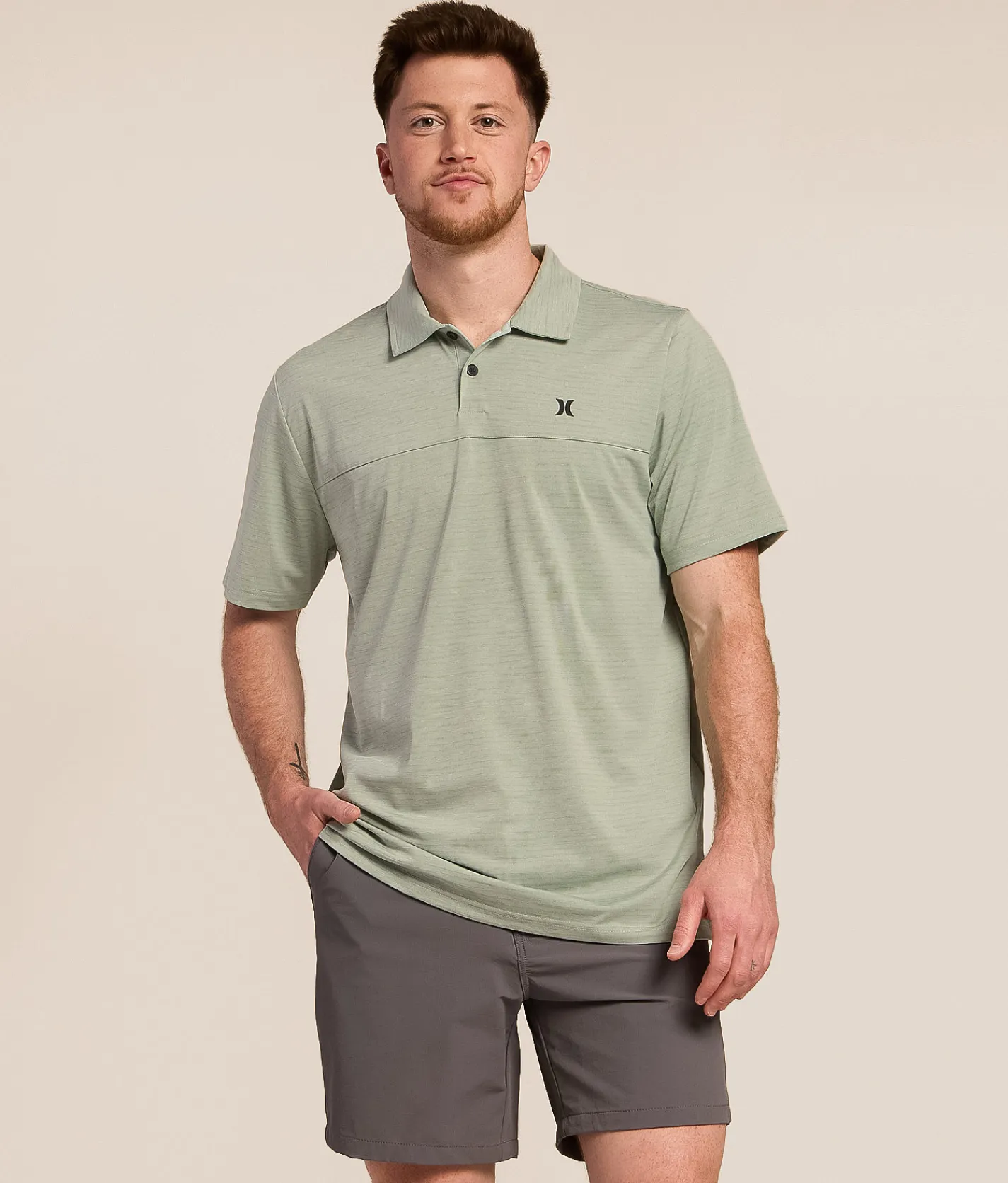 Tops | Hurley Ratio Polo Jadeite