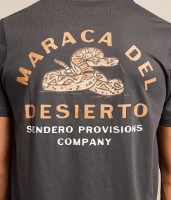 Sendero Provisions Co. Rattlesnake T-Shirt Vintage Black